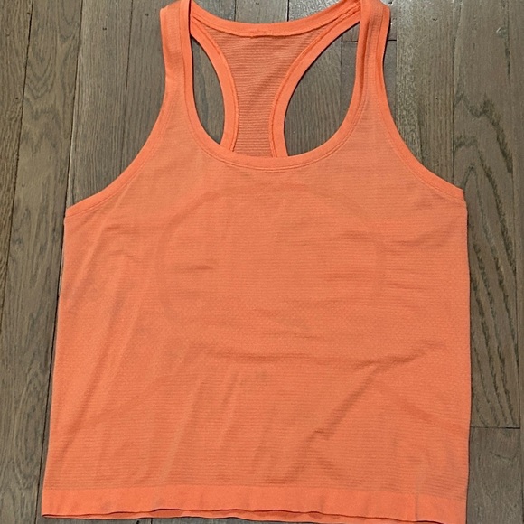 Orange Racerback Tank Top - Picture 1 of 2
